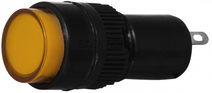Сигнальна арматура АСКО-УКРЕМ AD22E-10DS 220V АC жовтий (A0140030177)