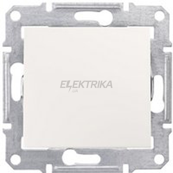 Перемикач 1-клавішний IP44 Schneider Electric Sedna слонова кістка (SDN0400523)