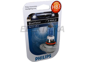 Автомобільна лампа HB3 12В 65Вт P20D BLUEVISION ULTRA Блістер