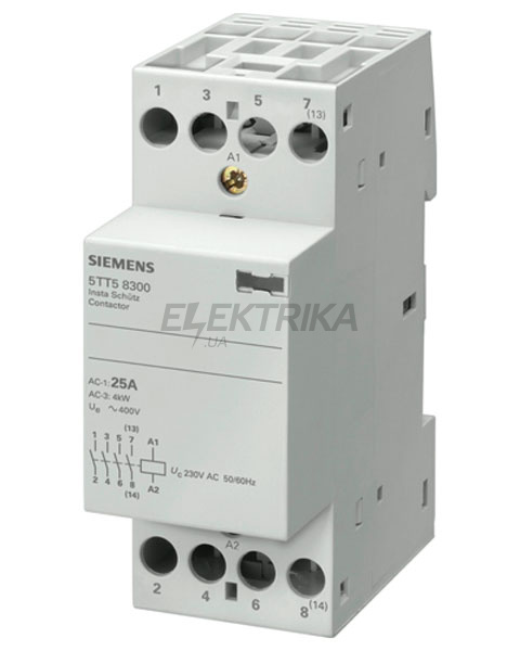КОНТАКТОР SIEMENS 4НО AC230V 25A