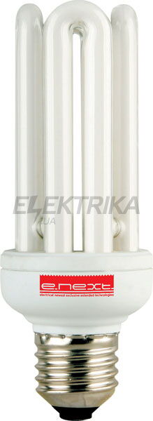 Лампа энергосберегающая e.save.4U.E14.11.6400, тип 4U, патрон Е14, 11W, 6400 К