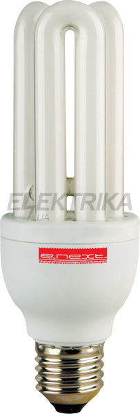 Лампа энергосберегающая e.save.3U.E27.18.2700, тип 3U, патрон Е27, 18W, 2700 К