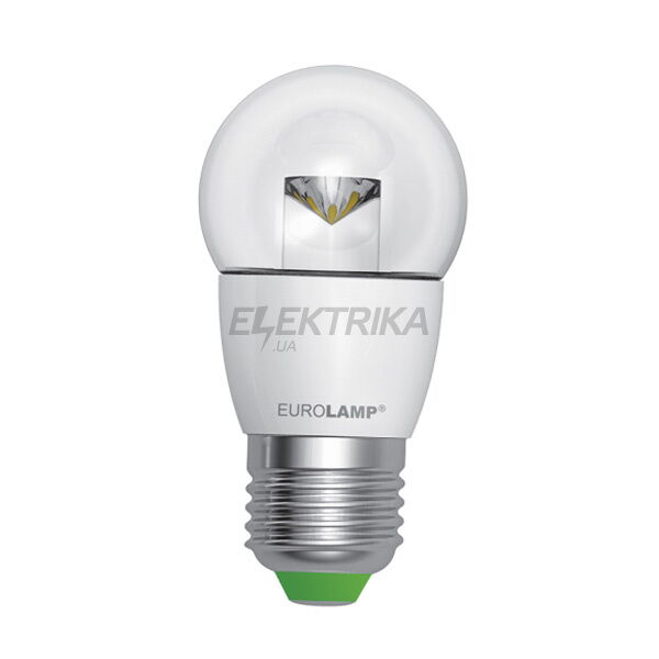 Лампа светодиодная ЕКО, серия "D", G45, 5Вт, E27, 3000K, прозрачная