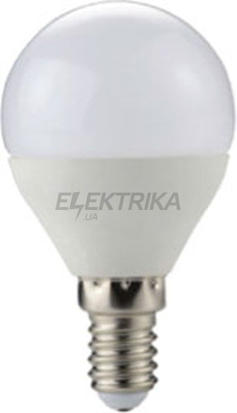 Лампа светодиодная e.LED.lamp.P45.E14.6.3000, 6Вт, 3000К